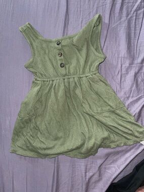 Old Navy Olive Green Baby/Toddler Dress